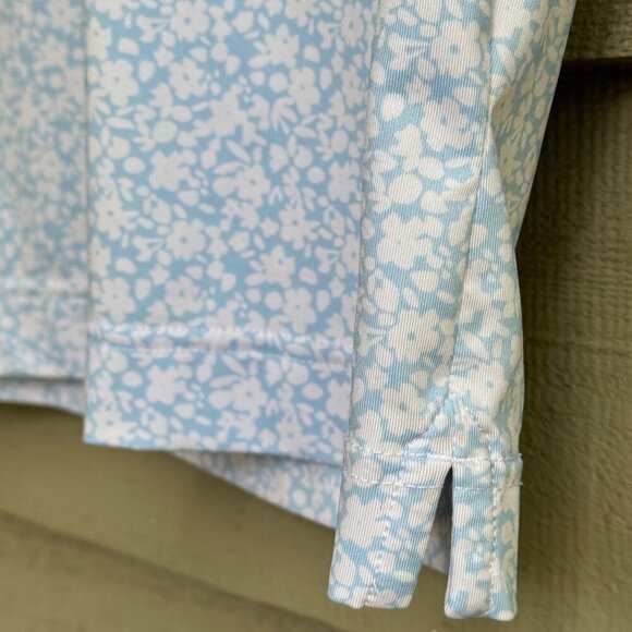 Deolax Men’s Floral Performance Golf Polo Shirt | Size Small - Picture 7 of 9